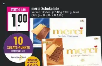 Edeka Merci Schokolade Versch. Sorten Angebot