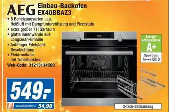 Expert Einbau Backofen Angebot