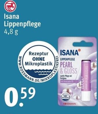 Rossmann Isana Lippenflege Angebot