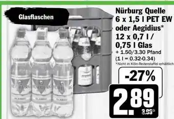 Hit Nürburg Quelle I Pet Ew Oder Aegidius Glas Angebot