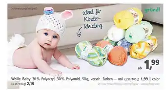 Pfennigpfeiffer Wolle Baby Angebot