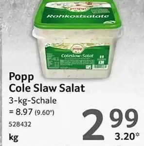 Selgros Cole Slaw Salat Angebot