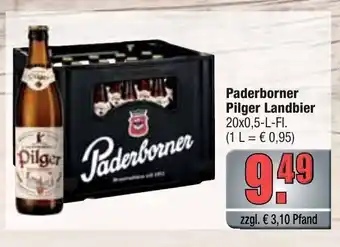 Profi Getränke Paderborner Pilger Landbier 20*500 ml Angebot