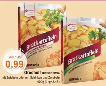 Aktiv Irma Grocholl Bratkartoffeln Mit Zwiebeln oder Mit Schinken und Zwiebeln 400 g Angebot