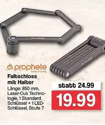 Famila Nord West Prophete Faltschloss Mit Halter Angebot