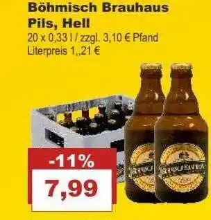 Bilgro Böhmisch Brauhaus Pils Hell Angebot