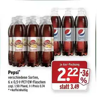 Wasgau Pepsi Angebot