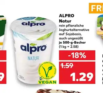 Kaufland Alpro Natur 500 g Angebot