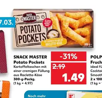 Kaufland Snack Master Potato Pockets 300 g Angebot