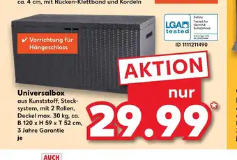 Kaufland Universalbox 120 x 59 x 52 cm Angebot