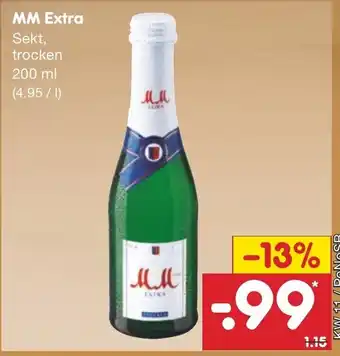 Netto Marken-Discount MM Extra Sekt 200ml Angebot