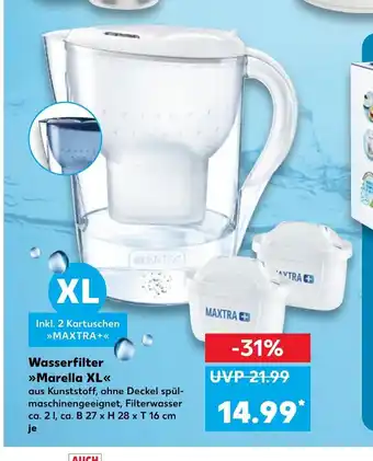 Kaufland Wasserfilter Marella XL Angebot