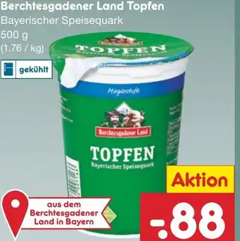 Netto Marken-Discount Berchtesgadener Land Topfen  500g Angebot