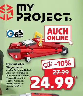 Kaufland Hydraulischer Wagenheber Angebot