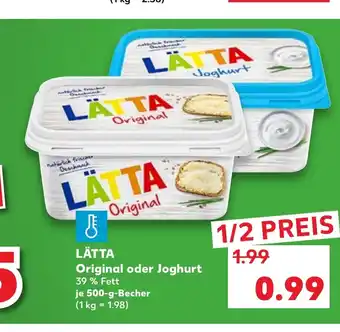 Kaufland Latta Original oder Joghurt 500 g Angebot