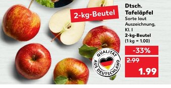 Kaufland Dtsch. Tafeläpfel Angebot