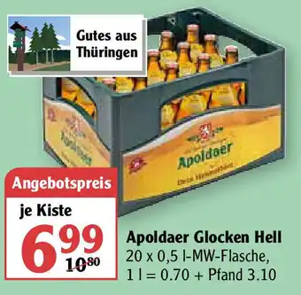 Globus Apoldaer Glocken Hell Angebot