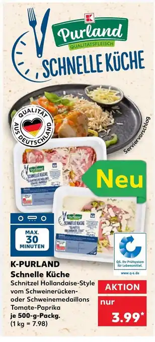 Kaufland K Purland Schnelle Küche Angebot