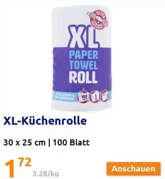 Action XL Küchenrolle 30x25 cm | 100 Blatt Angebot