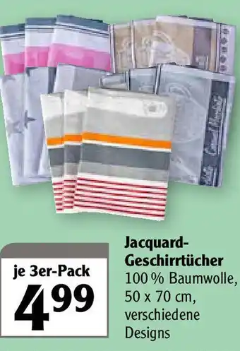 Globus Jacquard Geschirrtücher Angebot