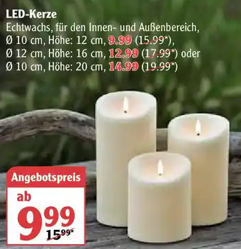 Globus LED Kerze Angebot