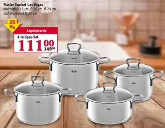 Globus Fissler Topfset Las Vegas Angebot