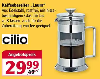 Globus Cilio Kaffeebereiter Laura Angebot