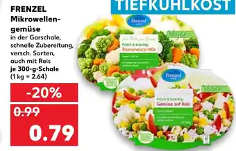 Kaufland Frenzel Mikrowellengemüse 300 g Angebot