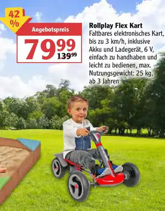 Globus Rollyplay Flex Kart Angebot