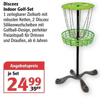 Globus Disceez Indoor Golf Set Angebot