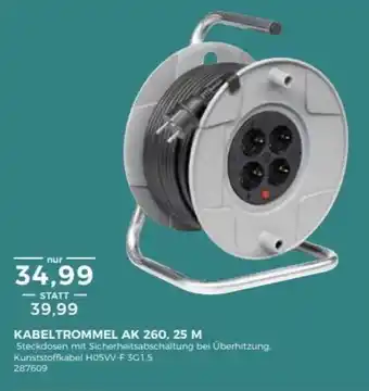 BBM Baumarkt Kabeltrommel AK 260, 25 M Angebot