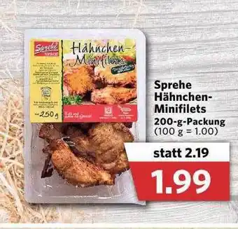 Combi Sprehe Hähnchen-minifilets Angebot