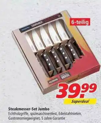 Marktkauf Steakmesser-set Jumbo Angebot