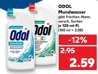 Kaufland Odol Mundwasser 125 ml-Fl Angebot