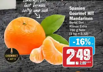 Hit Gourmet HIT Mandarinen 750g Angebot