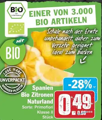 Hit Bio HIT Zitronen Angebot