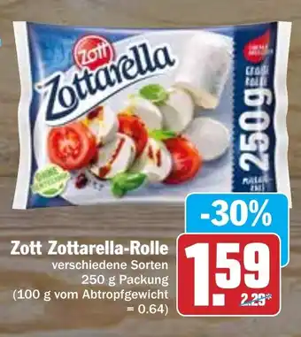 Hit Zott Zottarella-Rolle 250g Angebot