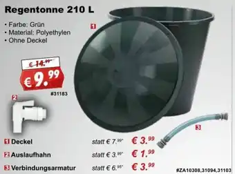 Stabilo Fachmarkt Regentonne 210 L Angebot