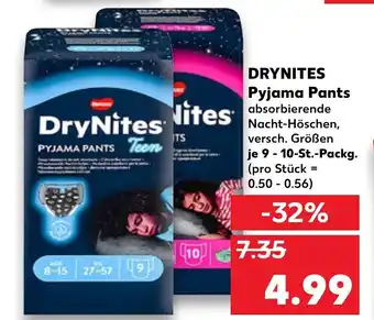 Kaufland Drynites Pyjama Pants je 9 -10-St.-Packg. Angebot