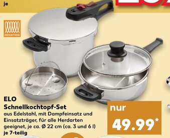 Kaufland ELO Schnellkochtopf-Set Angebot