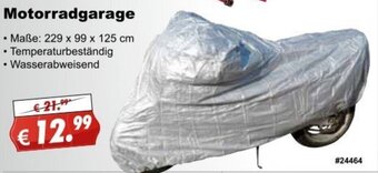 Stabilo Fachmarkt Motorradgarage Angebot