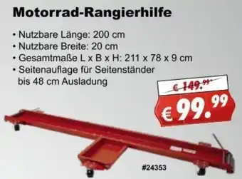 Stabilo Fachmarkt Motorrad Rangierhilfe Angebot