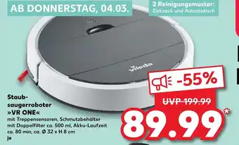 Kaufland Staub-Saugerroboter VR One Angebot