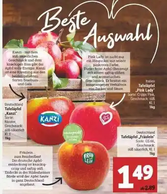 Marktkauf Tafeläpfel „pink Lady“ Kanzi Angebot