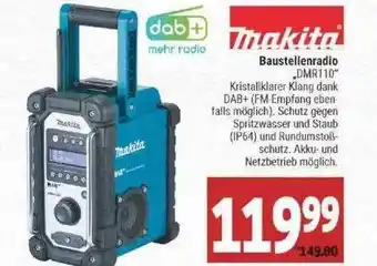 Marktkauf Makita Baustellenradio „dmr110“ Angebot