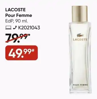 Galeria Lacoste Pour Femme EdP, 90ml Angebot