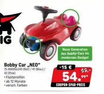 Spiele Max Bobby Car „neo“ Angebot