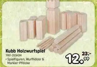 Spiele Max Kubb Holzwurfspiel Angebot