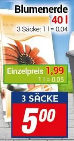 CENTERSHOP Blumenerde 40L Angebot