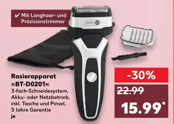Kaufland Rasierapparat BT-D0201 Angebot